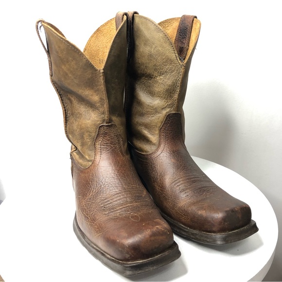 Ariat Rambler Bomber Western Leather Work Cowboy 10002317 Boots SZ 10.5EEE R1 - Picture 2 of 13